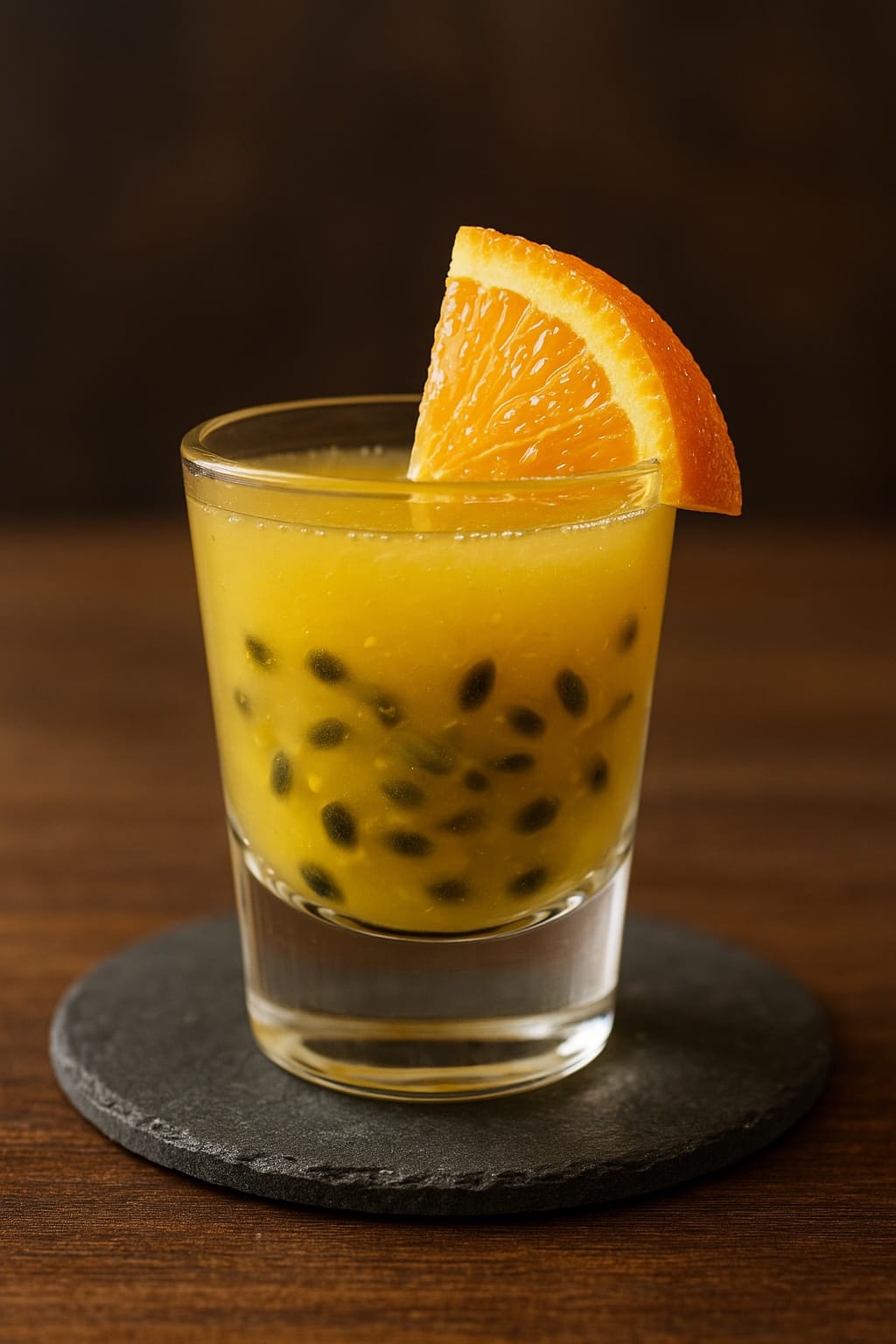 Alcoholvrije passievrucht cocktail: Zure Bom
